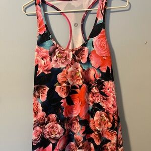 lululemon athletica Floral Tank Top